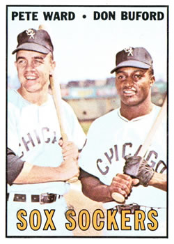Topps 143 Sox Sockers (Pete Ward / Don Buford) #1967