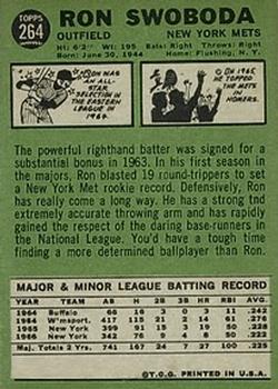 Ron Swoboda back
