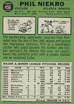 Phil Niekro back