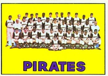 Topps 492 Pittsburgh Pirates #1967