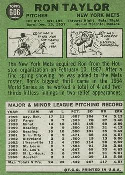 Ron Taylor back