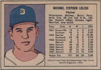 Mickey Lolich back