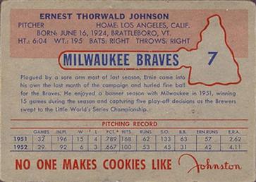 Ernie Johnson back
