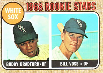 Topps 142 White Sox 1968 Rookie Stars (Buddy Bradford / Bill Voss) #1968