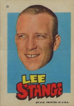 Lee Stange #19
