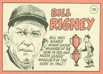 Bill Rigney back