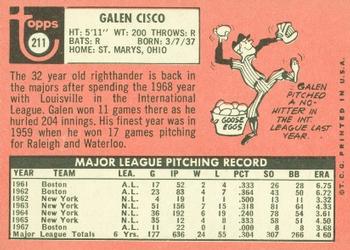 Galen Cisco back