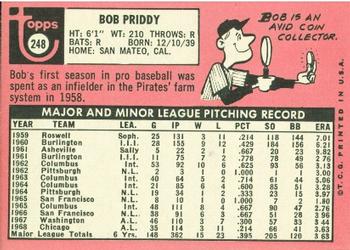 Bob Priddy back