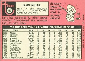 Larry Miller back