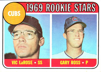 Topps 404 Cubs 1969 Rookie Stars (Vic LaRose / Gary Ross) #1969