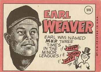 Earl Weaver back