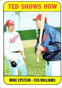Topps 539 Ted Shows How (Mike Epstein / Ted Williams) #1969