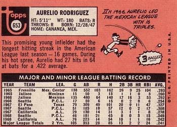 Aurelio Rodriguez back
