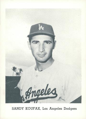 Sandy Koufax #NNO