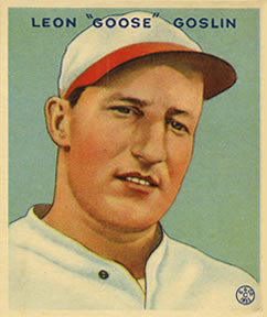 Leon “Goose” Goslin #110