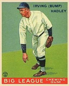 Irving “Bump” Hadley #140
