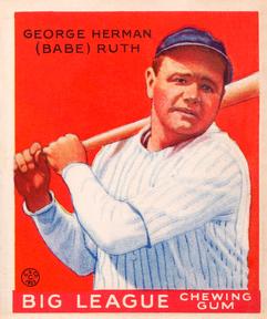 George Herman “Babe” Ruth #149