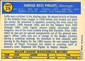 Lefty Phillips back