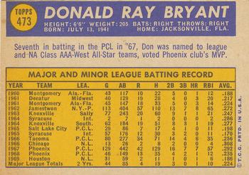 Don Bryant back