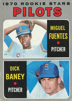Topps 88 Pilots 1970 Rookie Stars (Miguel Fuentes / Dick Baney) #1970