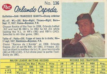 Orlando Cepeda #136
