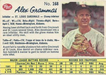 Alex Grammas #168