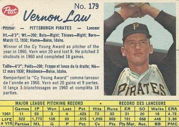 Vernon Law #179
