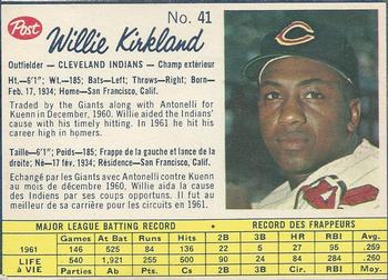 Willie Kirkland #41