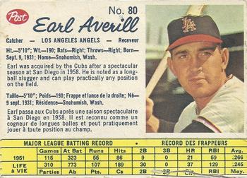 Earl Averill #80
