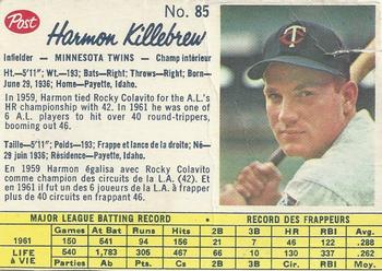 Harmon Killebrew #85