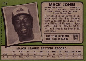 Mack Jones back
