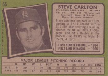 Steve Carlton back