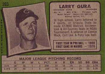 Larry Gura back