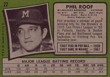 Phil Roof back