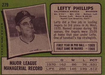 Lefty Phillips back