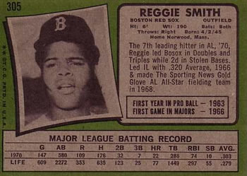 Reggie Smith back