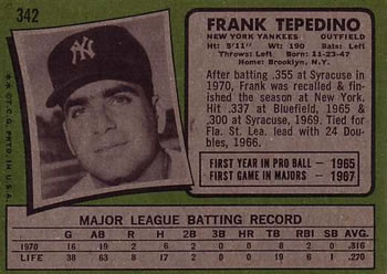 Frank Tepedino back