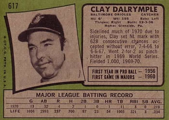 Clay Dalrymple back