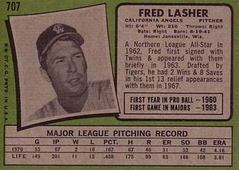 Fred Lasher back