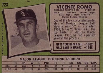 Vicente Romo back