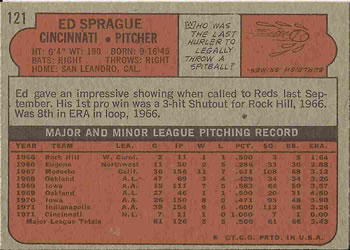 Ed Sprague back