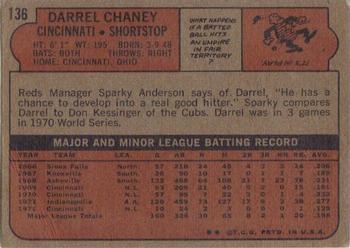 Darrel Chaney back