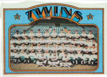 Topps 156 Minnesota Twins #1972
