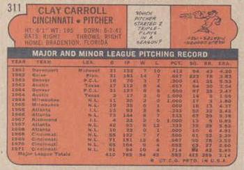 Clay Carroll back