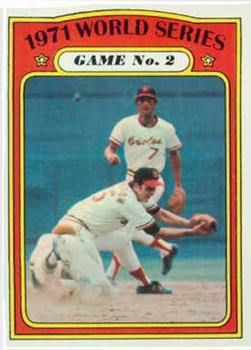 Topps 224 1971 World Series Game No. 2 #1972