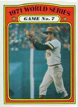 Topps 229 1971 World Series Game No. 7 #1972