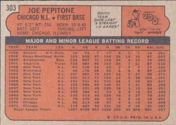 Joe Pepitone back