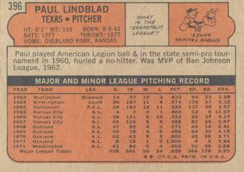 Paul Lindblad back