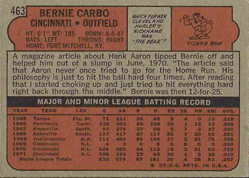 Bernie Carbo back