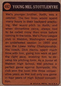 Mel Stottlemyre back